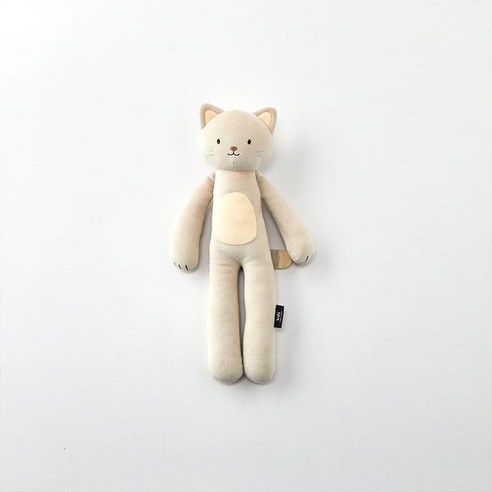 모던하우스 보들보들 냥냥 애착인형 S 43cm, 그레이, 11cm