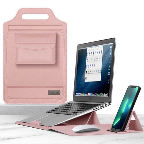 세련되고 편리한 시하마 노트북 파우치 거치대 가방