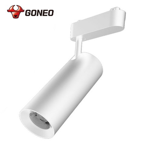 고네오 LED 일체형 레일 트랙조명 24W COB 스포트 플리커프리, 1개, 화이트바디 주광색