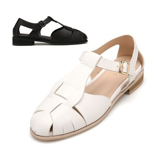 미소페 [미소페] 여성 위빙꼬임 스트랩 샌들 012224715 2cm 2