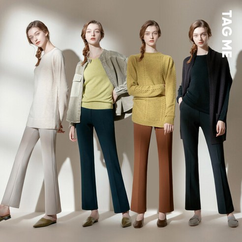 [태그미]21FW 하이텐션 밴딩팬츠 4종