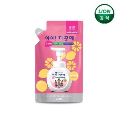 아이깨끗해 핸드워시 레몬향 리필, 200ml, 3개