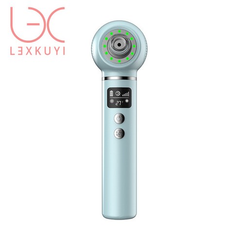 LEXKUYI 피지제거기 뷰티석션 피지 압출기 블랙헤드 제거기 모공 관리 USB식 피지 제거기 블랙헤드 흡입기 HT-625, blue