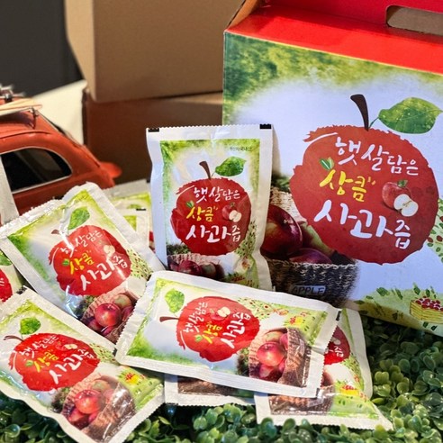 지리산의 청정함을 담은 건강한 선물, 지리산반달곰상회 사과즙