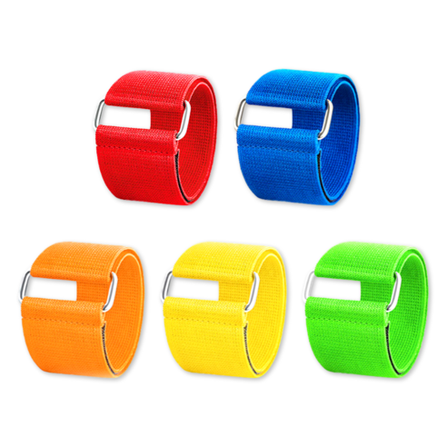 함께 뛰는 즐거움, 2인 3각 달리기 밴드 컬러 5종 세트 리뷰 체육대회종목