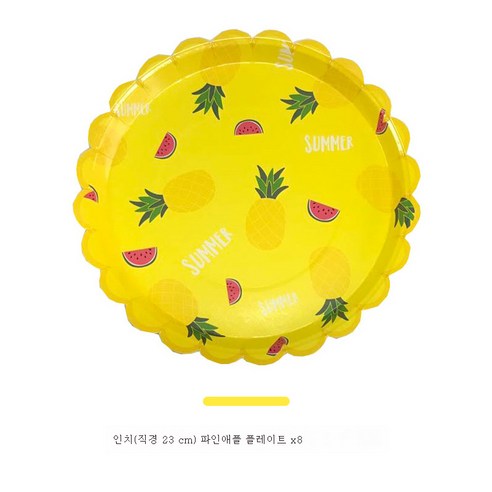 DFMWI.피크닉 매트.Picnic mat.--인스풍 피크닉 패드 1회용 야외 바비큐 방수&두툼한 플라스틱 패드 캠핑대 패드, 89인치파인애플플레이트