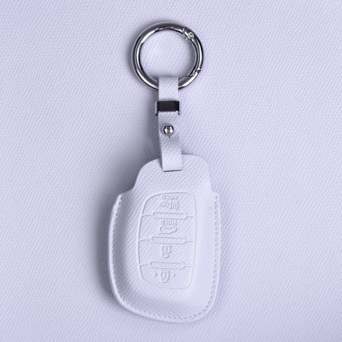 트니르 현대 호환 E타입 더 뉴 신형 캐스퍼 스마트키 가죽케이스 CASPER 차량용품, 스카이블루