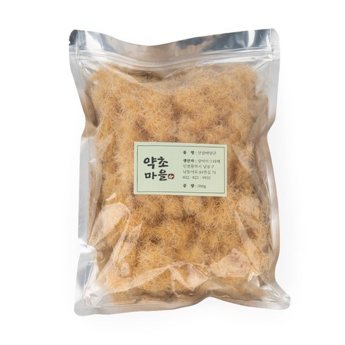 산삼  약초마을 산삼배양근 생물 생체 생채1 Kg (500 g 2 팩), 2개