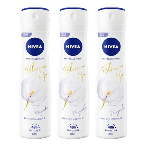 니베아 데오드란트 매그놀리아 스프레이 150ml 3개입