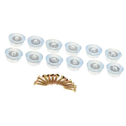 12PACK 투명 가구 패드 가구 피트 활공 슬라이더 의자 테이블 소파 소파 다리 모자 용 카펫 보호기, 콘, 플라스틱