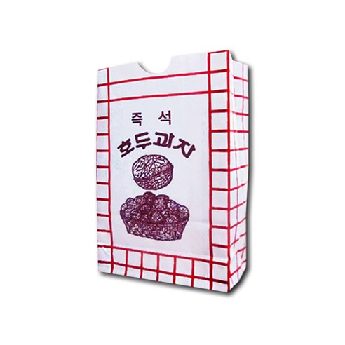 행복물류 호두과자봉투 호두과자포장 100장 - 디자인포장봉투 | 쿠팡
