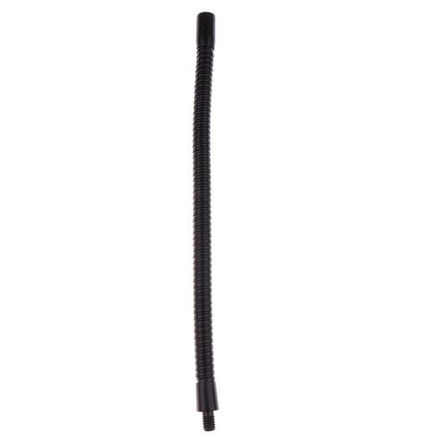 Ursmart 조정 가능한 마이크 구즈넥 유연한 마이크 구즈넥 유니버설 마이크 넥, 30cm, 블랙, 철