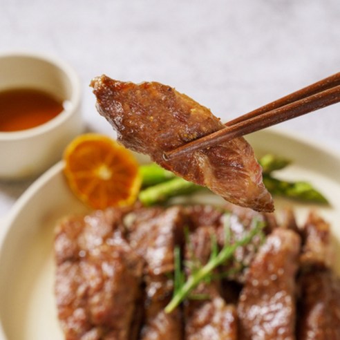 호주산 청정 소갈비살: 캠핑 구이용 황제갈비의 맛