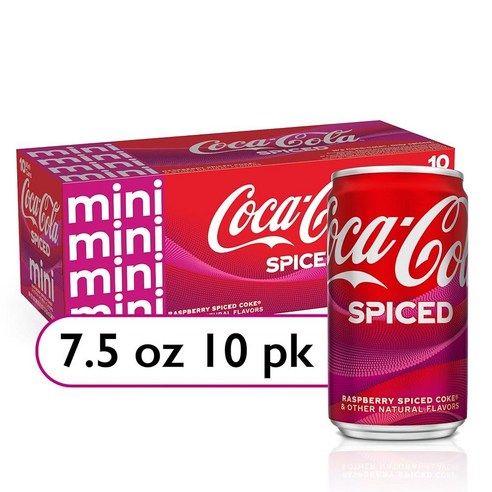 Coca-Cola Spiced 7.5oz 10pk, 10개, 222ml 코카콜라아웃백 Best Top5