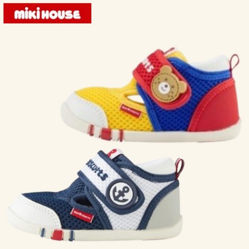 여름날의 작은 발걸음을 위한 완벽한 선택, 미키하우스 핫비스킷 아기 여름 신발 미키하우스신발