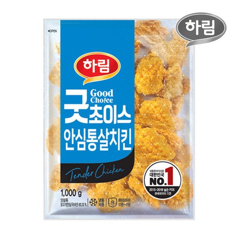 굿초이스 안심통살치킨 1kg+1kg, 1kg, 2개