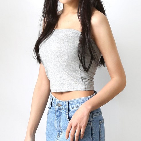 사자옷 여성 여름 심리스 브라 탑