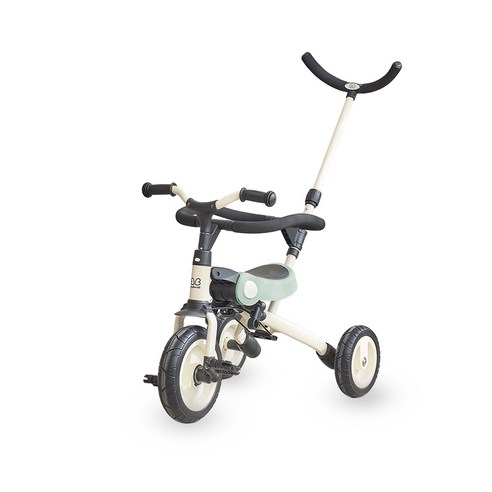 베네베네 벤트라이크 멀티플 접이식 다기능 유아 어린이 자전거 유모차(안전가드포함), 올리브