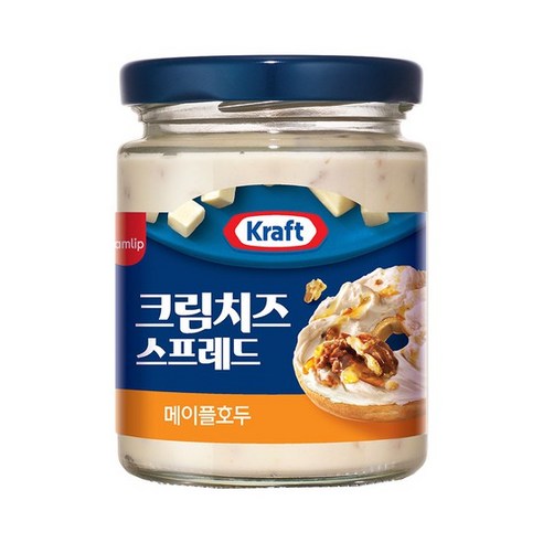 삼립 크래프트 크림치즈 스프레드 메이플 200g 1병, 1개