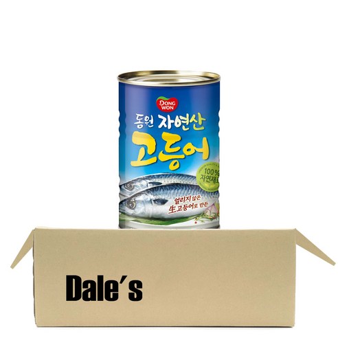 데일즈기획 동원 고등어 캔 통조림, 300g, 2개