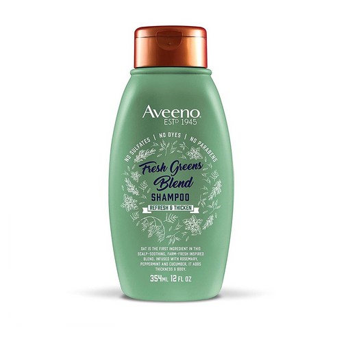 아비노 Aveeno 후레쉬 그린 블렌드 샴푸 354ml, 1개 아베다샴푸