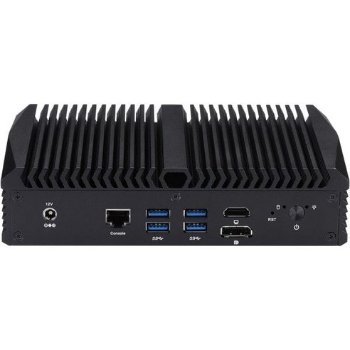 Qotom 팬리스 미니 PC Q1077GE8X 2.5G I225VLAN 포함 I7 10710U 16G RAM 256G SSD 데스크톱 컴퓨터, 8G RAM 256G Msata WIFI