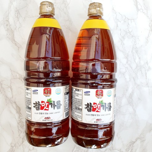 불로 참맛기름, 1.8L, 2개