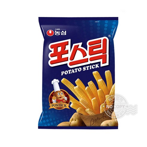 농심 포스틱 과자, 84g, 3개