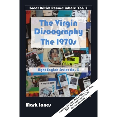 (영문도서) The Virgin Discography: the 1970s Paperback, Record Press, English, 9781909953000
