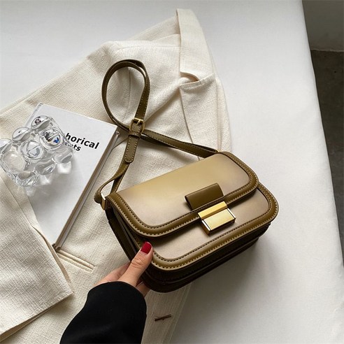 CHARLESKEITH 캔버스크로스 숄더백 CK2-80782074 브라운 블랙