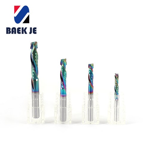 2NCF 4 5 6파이 DLC코팅 컴프레션 초경 엔드밀 2F, 2NCF417, 1개
