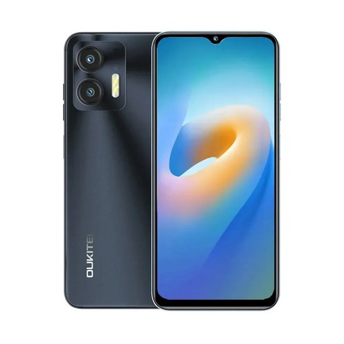 OUKITEL C36 저렴한 4G 스마트폰, 없음, 블랙