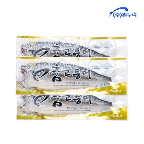 흰누리 노르웨이 자반 고등어 대 160-180g 10팩, 160g~180g, 10개