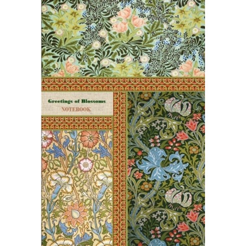 Greetings of Blossoms NOTEBOOK [ruled Notebook/Journal/Diary to write in 60 sheets Medium Size (A5... Paperback, Blurb