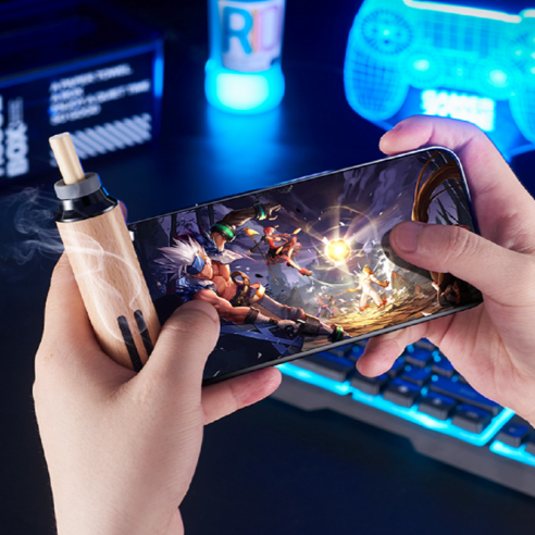 품격 있는 휴식을 위한 완벽한 동반자, 휴대용 재떨이 겸 곰방대 담배 파이프