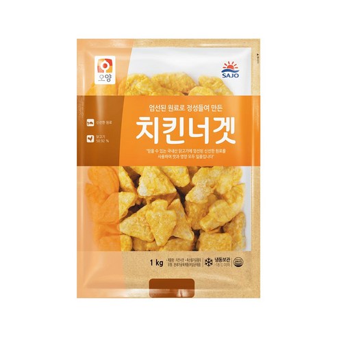 오양 치킨너겟, 5개, 1kg