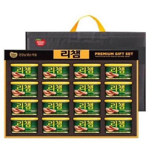 리챔 16호 햄 선물세트 + 쇼핑백, 6세트