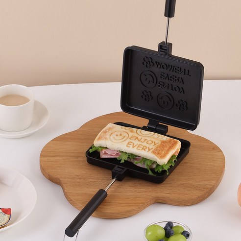 멜로우 레터링 토스트 팬으로 일상에 감성 한 스푼, 맛 두 스푼 더하세요!