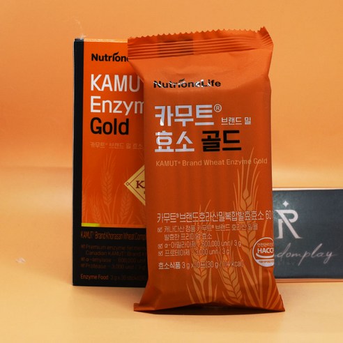 뉴트리원 카무트 효소 골드 3g x 30포, 90g, 1박스