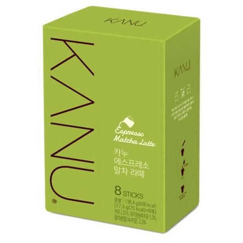 카누 에스프레소 말차 라떼, 17.3g, 24개입, 2개