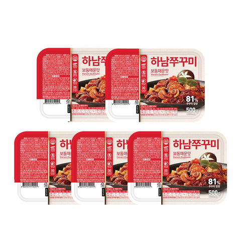 쭈꾸미 사령부 매운맛 (냉동), 600g, 2개 하남쭈꾸미 Best Top5 9 하남쭈꾸미 보통매운맛 350g 5개, 매운맛 500g 5개, 1개