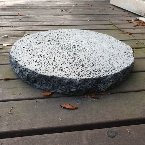 전원주택 카페 정원을 특별하게 꾸며주는 원형 디딤돌 40x40cm - 정원장식품 | 쿠팡