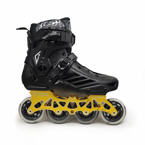 76-80-80-76mm Rockered Wheel 인라인 스케이트 신발 4X80mm / 3X110mm 다용도 스케이트베이스 롤러 Patin, 02 model2_09 43, 1개