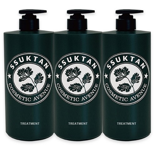 코스메틱에비뉴 쑥탄 트리트먼트, 2개, 500ml
