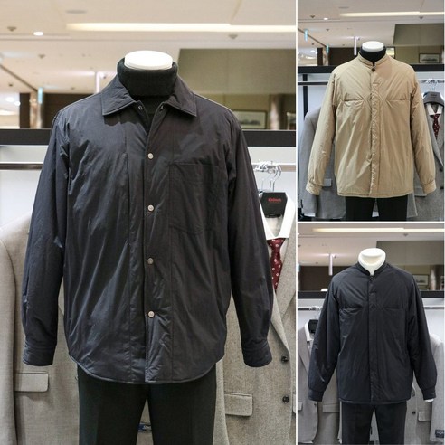 킨록바이킨록앤더슨 20FW 시어서커 셔츠형 점퍼 3종 택1 CAD24 CAD25 CAD26 325019