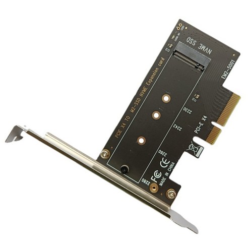 Retemporel M.2 NVMe SSD-PCIe 어댑터 카드 PCI-E 4X-M.2 라이저 NVME SSD 확장 지원 4X 8X 16X, PCIe X4에서 M.2로