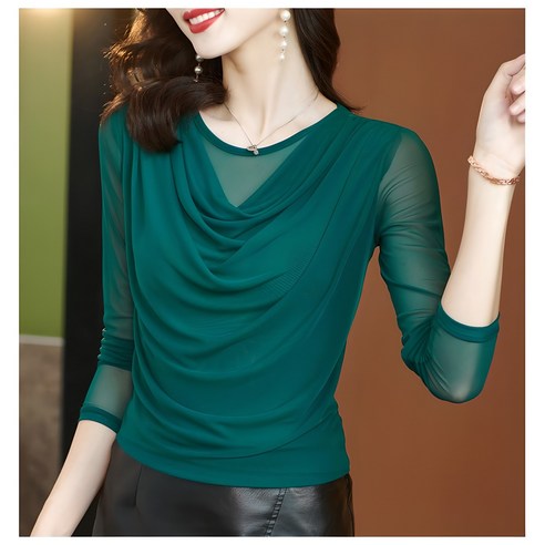 자유로운 움직임을 위한 완벽한 선택, 여성용 댄스복 상의 SH251 여성라인댄스상의