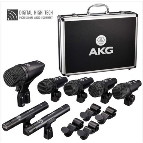 AKG DRUM SET SESSION1: 완벽한 드럼 레코딩을 위한 궁극의 선택