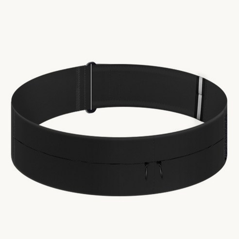에쉬울프 초경량 러닝 벨트 플립 벨트, 80-110cm, 블랙, 1개
