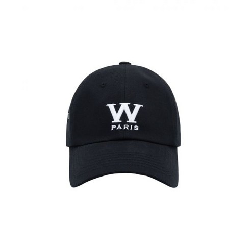 우영미 W 패치 볼캡 블랙 - 23SS Wooyoungmi W Patch Ball Cap Black - 23SS